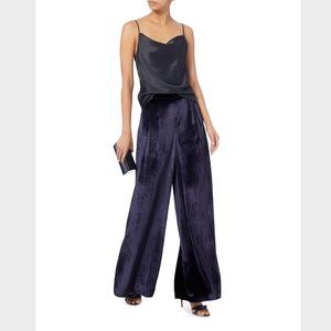 Fleur du Mal Blue Velvet Pants